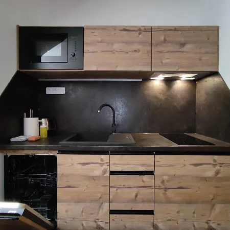Lägenhet Mensi Apartman Resident C305 S Kuchyni *